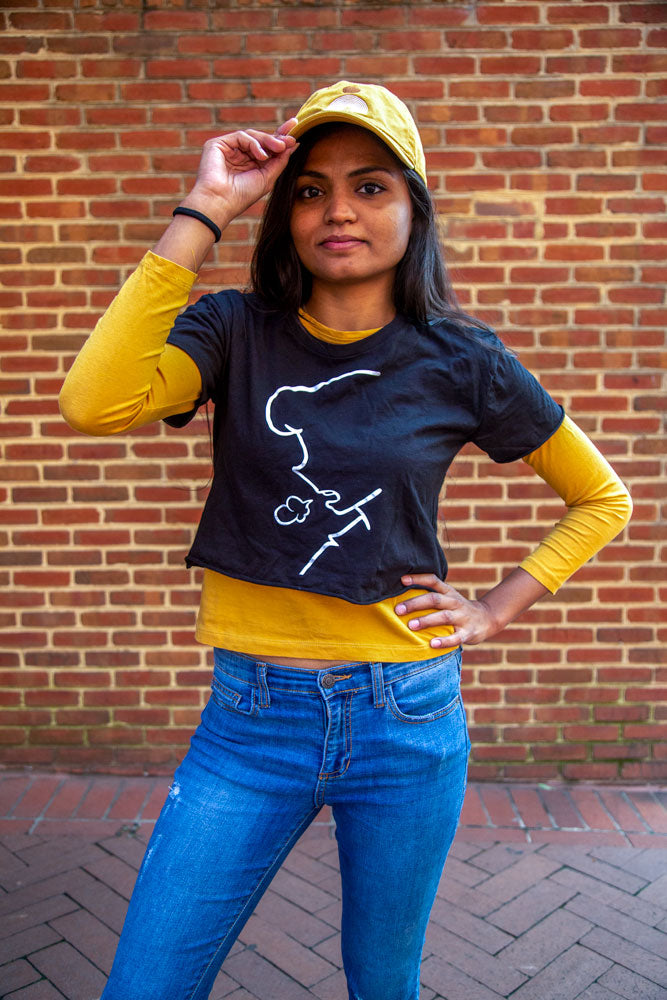 Visible Sigh - Cropped Short Sleeve